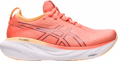 (Women) ASICS Gel Nimbus 25 Wide 'Papaya Dusty Purple' 1012B437-700 (Women) ASICS Gel Nimbus 25 Wide 'Papaya Dusty Purple' 1012B437-700