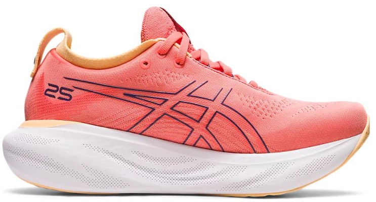 (Women) ASICS Gel Nimbus 25 Wide 'Papaya Dusty Purple' 1012B437-700 Order (Women) ASICS Gel Nimbus 25 Wide 'Papaya Dusty Purple' 1012B437-700