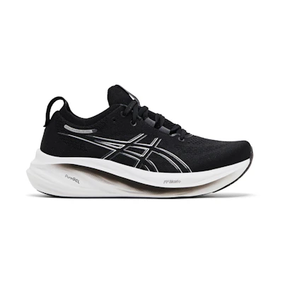 (W) ASICS Gel Nimbus 26 'Black Graphite Grey'
