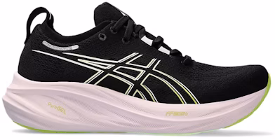 (Women) ASICS Gel Nimbus 26 'Black Neon Lime' 1012B601-004 (Women) ASICS Gel Nimbus 26 'Black Neon Lime' 1012B601-004