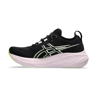 (W) ASICS Gel Nimbus 26 'Black Neon Lime'