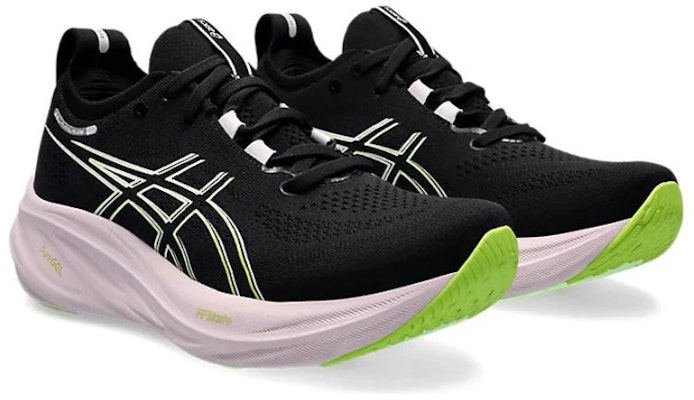 (W) 亚瑟士 Gel Nimbus 26 '黑色霓虹青柠' 1012B601-004 Lookbook (W) 亚瑟士 Gel Nimbus 26 '黑色霓虹青柠' 1012B601-004