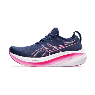 (W) ASICS Gel Nimbus 26 'Blue Expanse Bold Magenta'