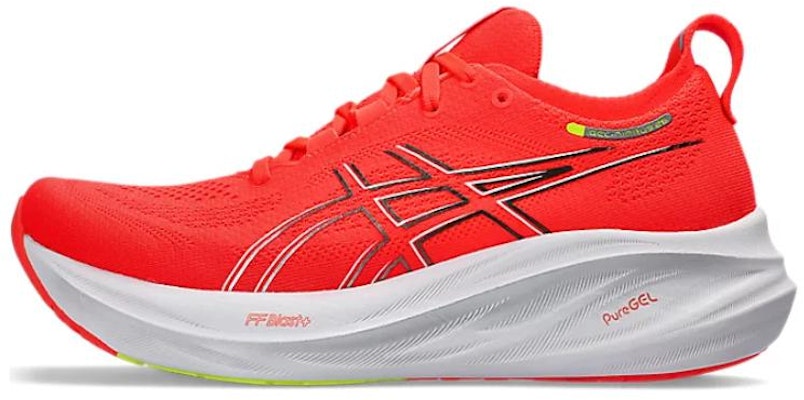 (Women) ASICS Gel Nimbus 26 'Sunrise Red Pure Silver' 1012B601-600 Details for (Women) ASICS Gel Nimbus 26 'Sunrise Red Pure Silver' 1012B601-600
