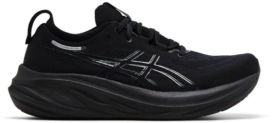(Women) ASICS Gel Nimbus 26 'Triple Black' 1012B601-002 Buy (Women) ASICS Gel Nimbus 26 'Triple Black' 1012B601-002