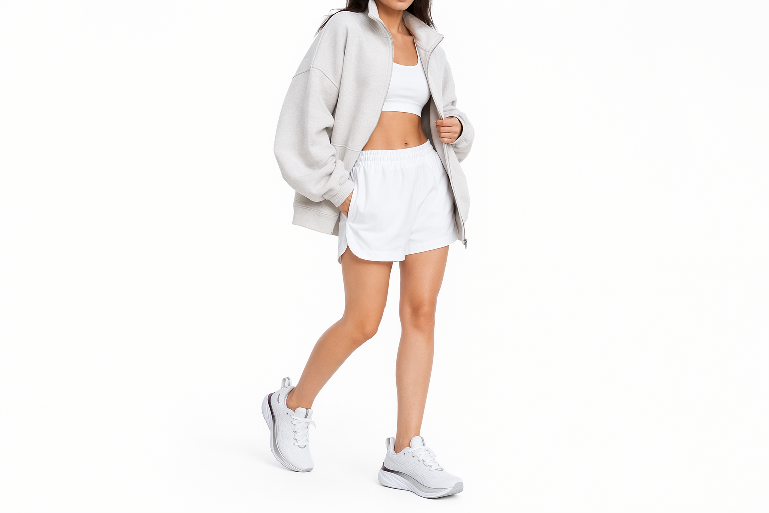 Order (W) ASICS Gel Nimbus 26 Platine ''Blanc Pur Argenté'' 1012B720-100