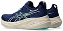 Lookbook (W) ASICS Gel Nimbus 26 Wide 'Biru Perancis Lime Elektrik' 1012B602-400