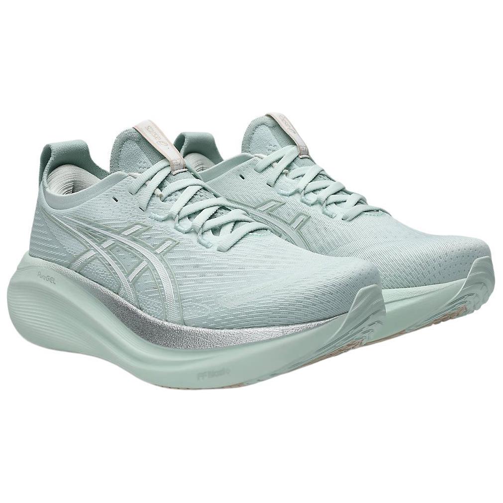 Shop (W) ASICS Gel Nimbus 27 ''Pure Aqua'' Hardloopschoenen 1012B753-300