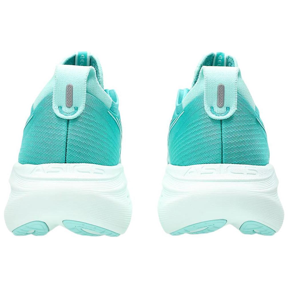 Sizing (W) ASICS Gel-Nimbus 27 Gelombang Teal Mint Bersinar 1012B753-400
