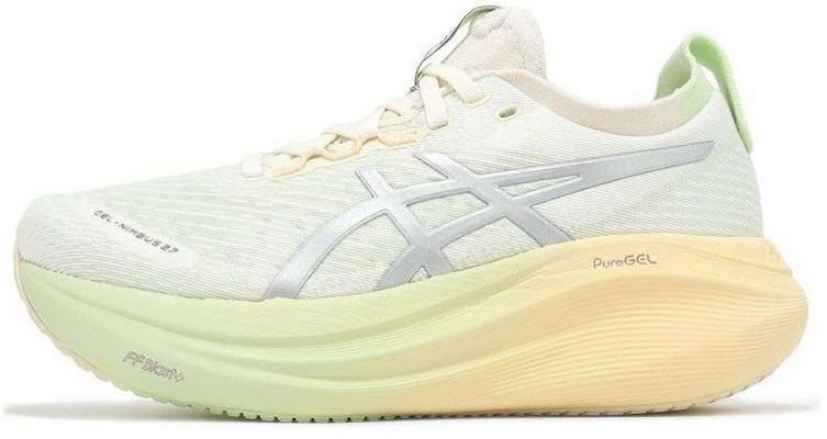 (Women) ASICS Gel Nimbus 27 Lite Show 'Cream Silver Green' 1012B874-100 Buy (Women) ASICS Gel Nimbus 27 Lite Show 'Cream Silver Green' 1012B874-100