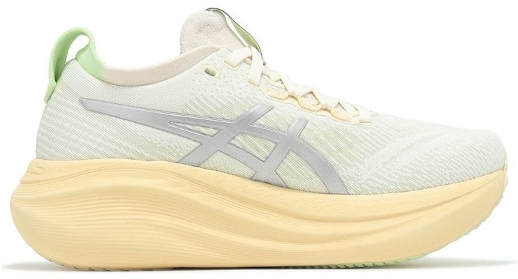 (Women) ASICS Gel Nimbus 27 Lite Show 'Cream Silver Green' 1012B874-100 Order (Women) ASICS Gel Nimbus 27 Lite Show 'Cream Silver Green' 1012B874-100