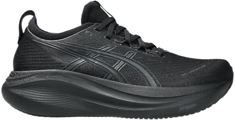 (Women) ASICS Gel Nimbus 27 Wide 'Black Graphite Grey' 1012B752-001 Order (Women) ASICS Gel Nimbus 27 Wide 'Black Graphite Grey' 1012B752-001