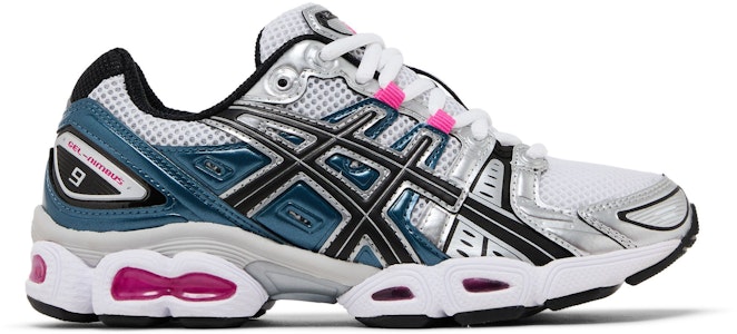 (W) 아식스 젤 님버스 9 '블루 핑크 글로' 1202A278-106 Buy (W) 아식스 젤 님버스 9 '블루 핑크 글로' 1202A278-106
