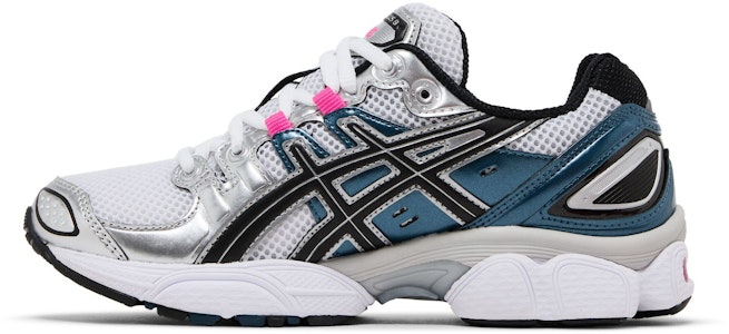 (W) 아식스 젤 님버스 9 '블루 핑크 글로' 1202A278-106 Lookbook (W) 아식스 젤 님버스 9 '블루 핑크 글로' 1202A278-106