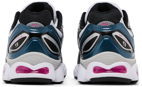 (W) 아식스 젤 님버스 9 '블루 핑크 글로' 1202A278-106 Details for (W) 아식스 젤 님버스 9 '블루 핑크 글로' 1202A278-106