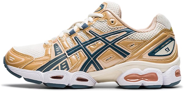 (女性用)亞瑟士Gel Nimbus 9 '乳白色 鐵甲灰' 1202A278-102 Buy (女性用)亞瑟士Gel Nimbus 9 '乳白色 鐵甲灰' 1202A278-102