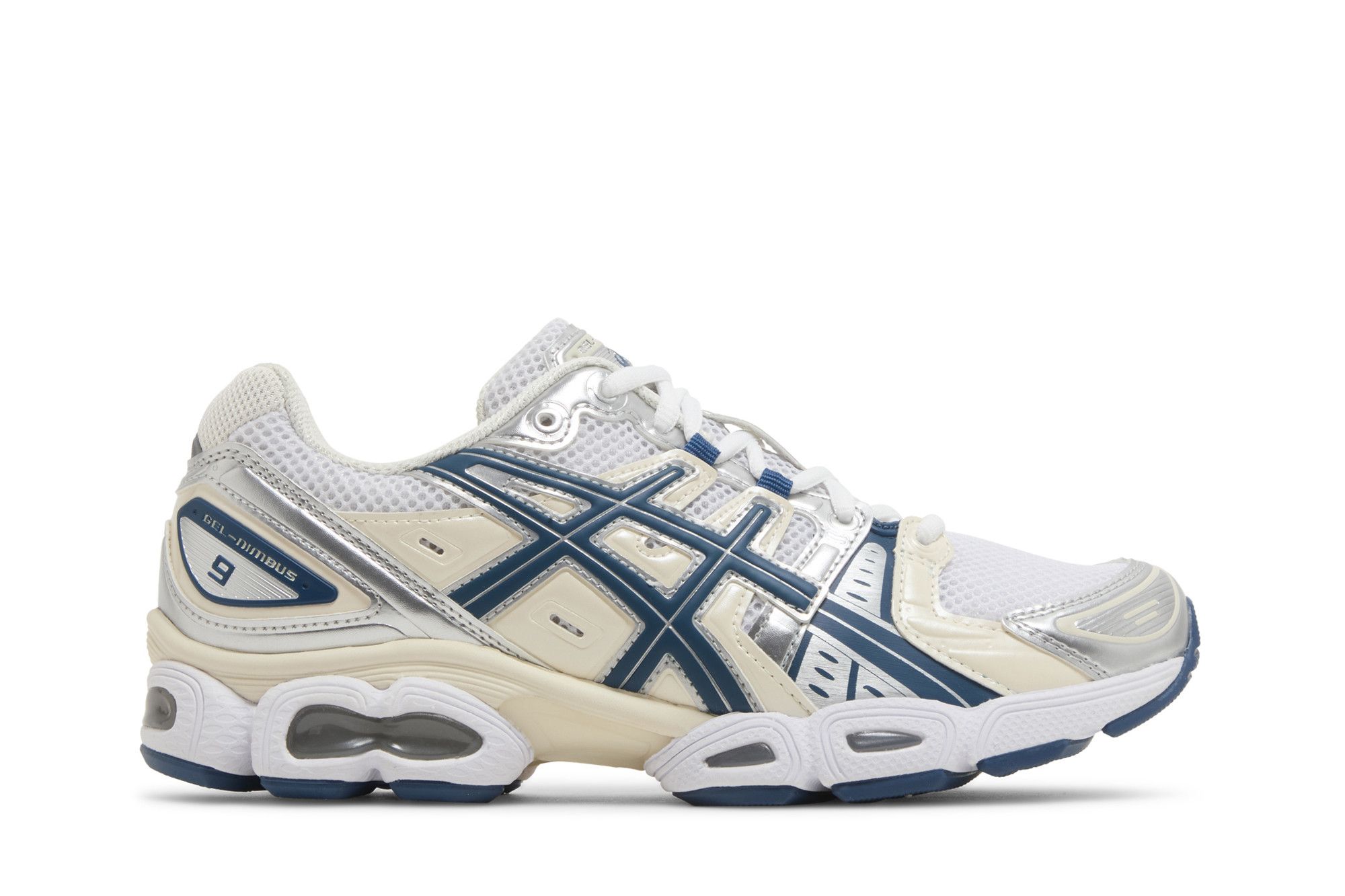 Buy (W) ASICS Gel Nimbus 9 ''Weiß Light Indigo'' 1202A278-108