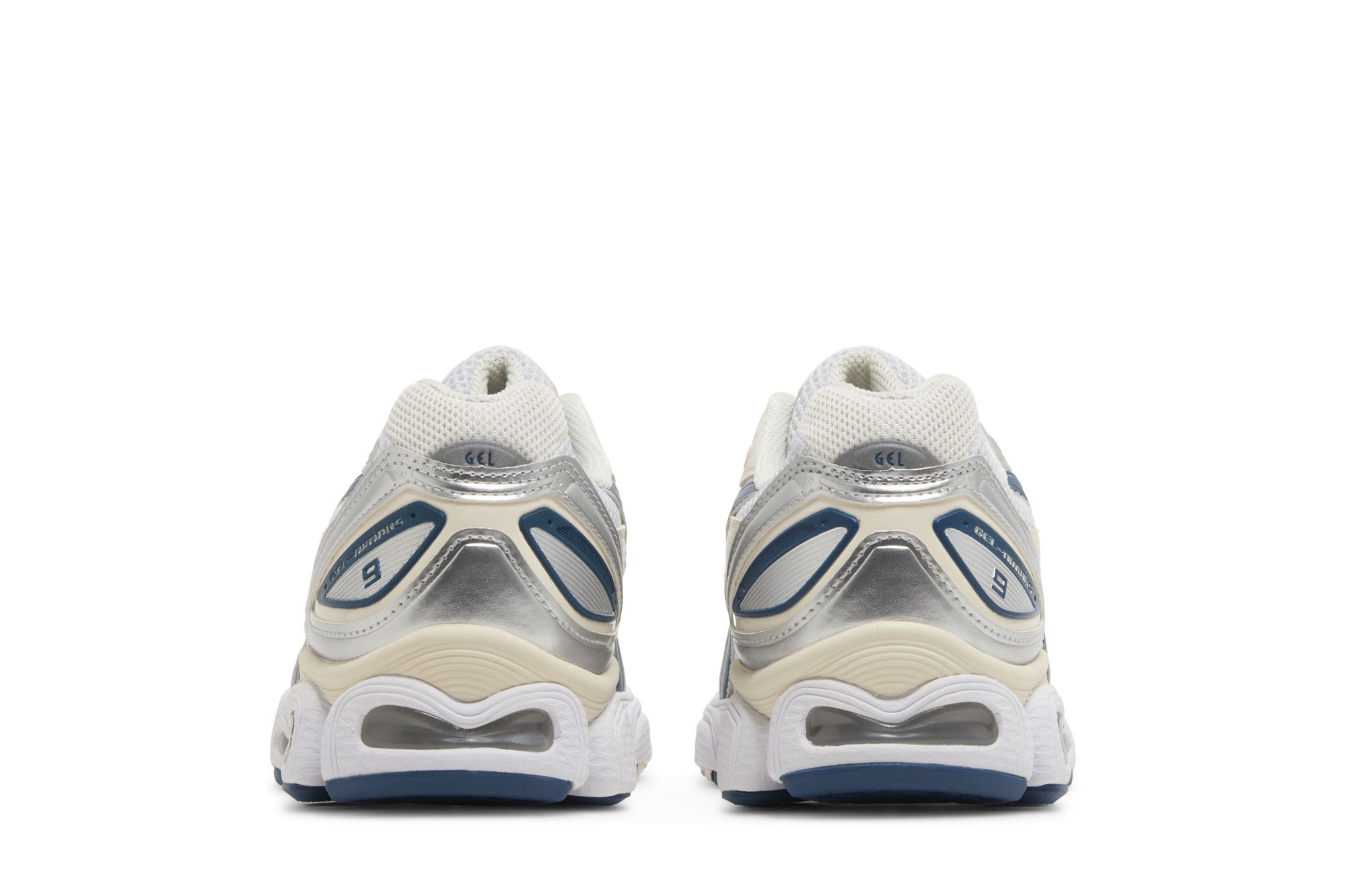 Details for (W) ASICS Gel Nimbus 9 ''Weiß Light Indigo'' 1202A278-108
