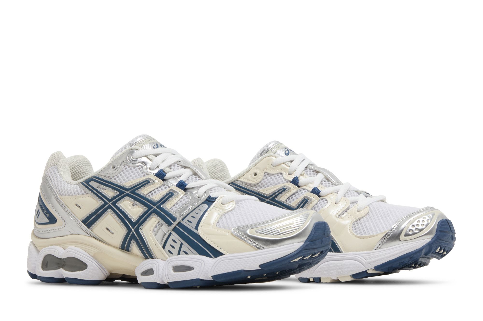 Cheap (W) ASICS Gel Nimbus 9 ''Weiß Light Indigo'' 1202A278-108