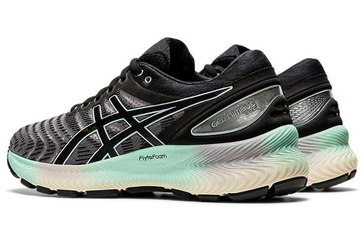 Shop (W) ASICS Gel Nimbus Lite ''Nero Turchese'' 1012A667-001