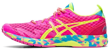 (Women) ASICS Gel-Noosa Tri 12 Pink/Yellow 1012B125-702 (Women) ASICS Gel-Noosa Tri 12 Pink/Yellow 1012B125-702