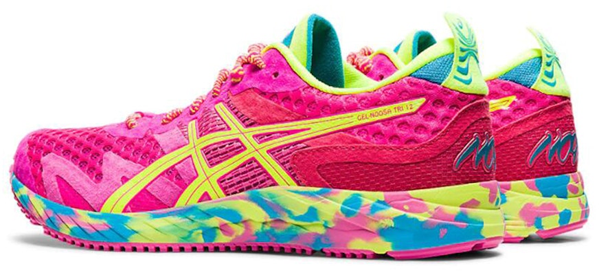(Women) ASICS Gel-Noosa Tri 12 Pink/Yellow 1012B125-702 Shop (Women) ASICS Gel-Noosa Tri 12 Pink/Yellow 1012B125-702