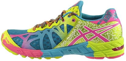 (Women) ASICS Gel Noosa Tri 9 'Capri Blue Raspberry Lime' T458N-5721 (Women) ASICS Gel Noosa Tri 9 'Capri Blue Raspberry Lime' T458N-5721