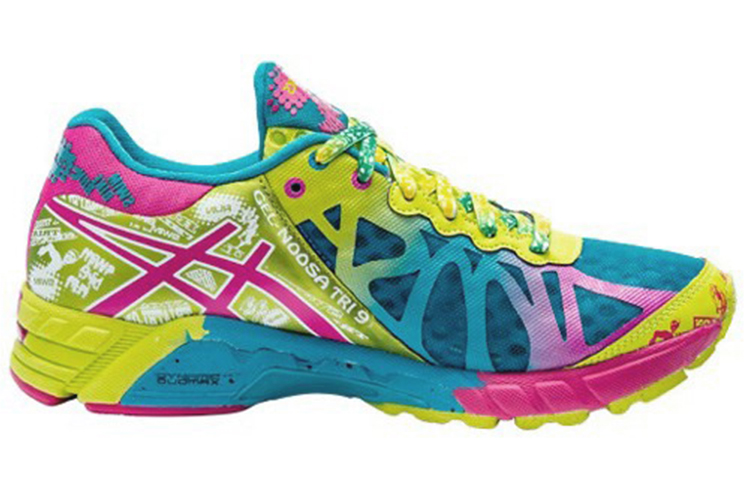 Order (W) ASICS Gel Noosa Tri 9 ''Blauw Framboos Lime'' T458N-5721