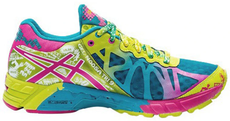 (W) ASICS Gel Noosa Tri 9 ''Blauw Framboos Lime'' T458N-5721 Order (W) ASICS Gel Noosa Tri 9 ''Blauw Framboos Lime'' T458N-5721