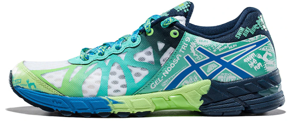 (W) ASICS Gel Noosa Tri 9 ''Elektrisches Blau Mint'' T458N-0160 Buy (W) ASICS Gel Noosa Tri 9 ''Elektrisches Blau Mint'' T458N-0160