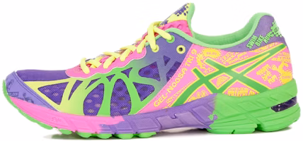 (Women) ASICS Gel-Noosa Tri 9 'Purple Pink Green' T458Q-3670 (Women) ASICS Gel-Noosa Tri 9 'Purple Pink Green' T458Q-3670