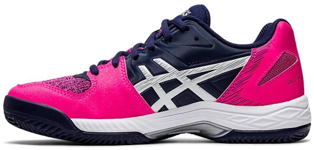 (W) ASICS Gel-Padel Exclusive 5 SG 蓝粉白软地胶鞋 1042A004-402 Buy (W) ASICS Gel-Padel Exclusive 5 SG 蓝粉白软地胶鞋 1042A004-402