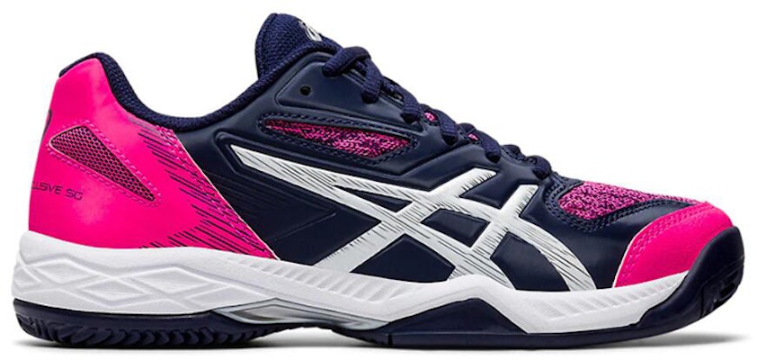 (Women) ASICS Gel-Padel Exclusive 5 SG Soft Ground 'Blue Pink White' 1042A004-402 Order (Women) ASICS Gel-Padel Exclusive 5 SG Soft Ground 'Blue Pink White' 1042A004-402