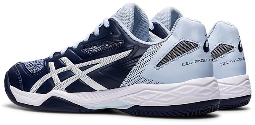 (W) ASICS Gel-Padel Exclusive 5 SG Suelo Blando Azul/Blanco 1042A004-404 Shop (W) ASICS Gel-Padel Exclusive 5 SG Suelo Blando Azul/Blanco 1042A004-404