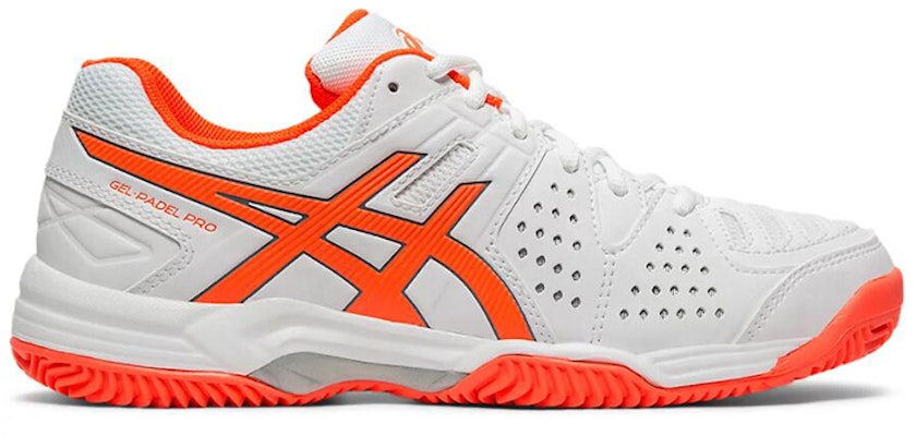 (W) ASICS Gel-Padel Pro 3 SG Soft Ground /Oren 'Putih' E561Y-114 Order (W) ASICS Gel-Padel Pro 3 SG Soft Ground /Oren 'Putih' E561Y-114