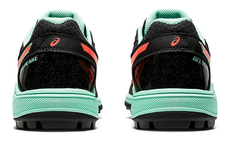 Shop Asics Gel-Peake 女款 黑綠紅 跑步鞋