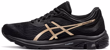(Women) ASICS Gel-Pulse 11 Black/Golden 1012B138-001 (Women) ASICS Gel-Pulse 11 Black/Golden 1012B138-001