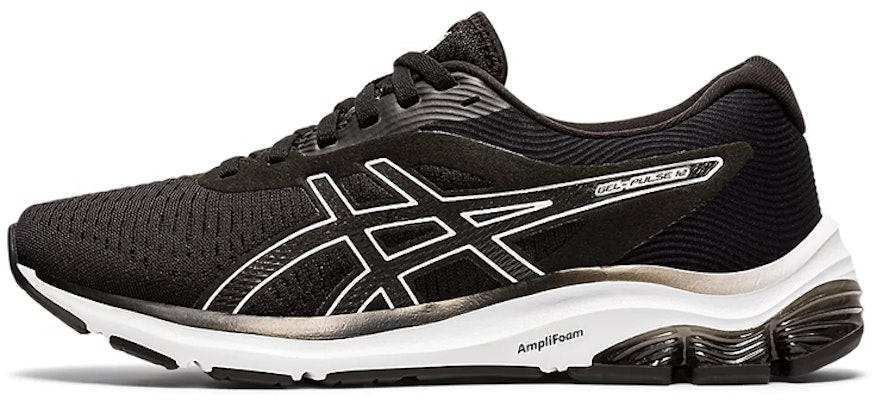 (Women) ASICS Gel-Pulse 12 Wide 'Black White' 1012A727-001 Buy (Women) ASICS Gel-Pulse 12 Wide 'Black White' 1012A727-001