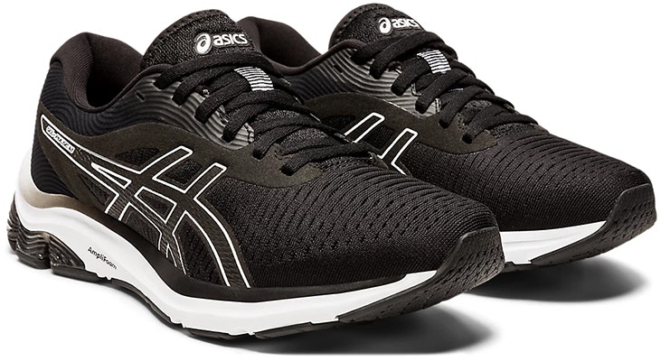 (Women) ASICS Gel-Pulse 12 Wide 'Black White' 1012A727-001 Lookbook (Women) ASICS Gel-Pulse 12 Wide 'Black White' 1012A727-001