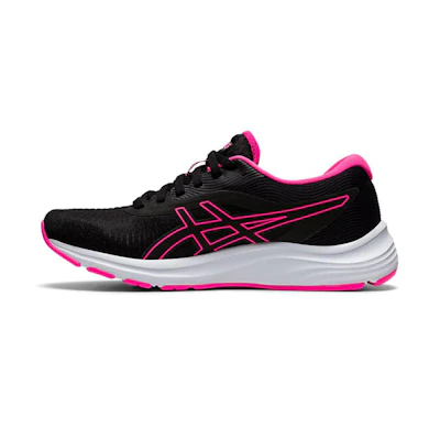 (W) ASICS Gel Pulse 12 'Black Hot Pink'
