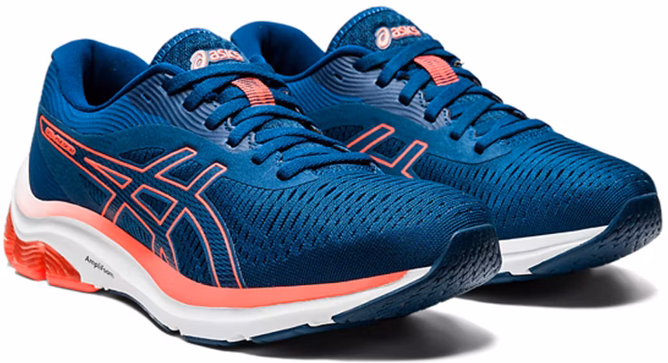 (Women) ASICS Gel-Pulse 12 Sports Shoes Blue/Orange 1012A724-401 Lookbook (Women) ASICS Gel-Pulse 12 Sports Shoes Blue/Orange 1012A724-401