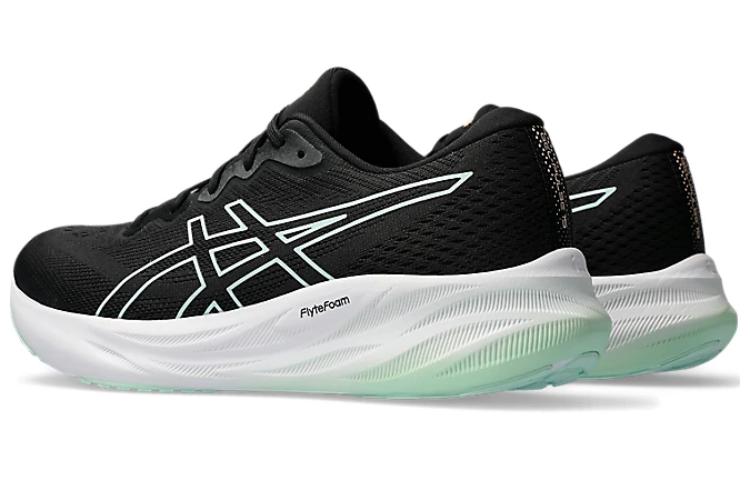 Order Asics 減震耐磨 低筒 跑步鞋 女款 黑綠