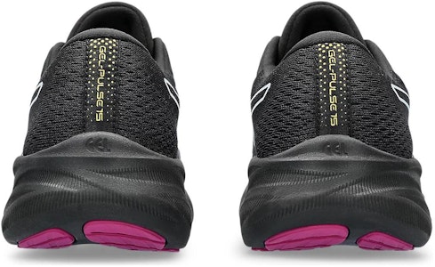 Asics 圓頭繫帶減震耐磨 低幫跑步鞋 女款 黑白紅 Details for Asics 圓頭繫帶減震耐磨 低幫跑步鞋 女款 黑白紅