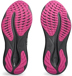 Asics 圓頭繫帶減震耐磨 低幫跑步鞋 女款 黑白紅 Sizing Asics 圓頭繫帶減震耐磨 低幫跑步鞋 女款 黑白紅