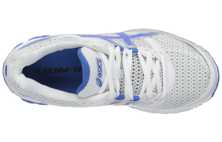 Shop (W) ASICS Gel-Pulse 5 'Blanco Azul' T3D6N-0159