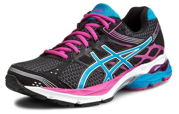 Lookbook (W) ASICS Gel-Pulse 7 'Hitam Biru Ungu' T5F6N-9040