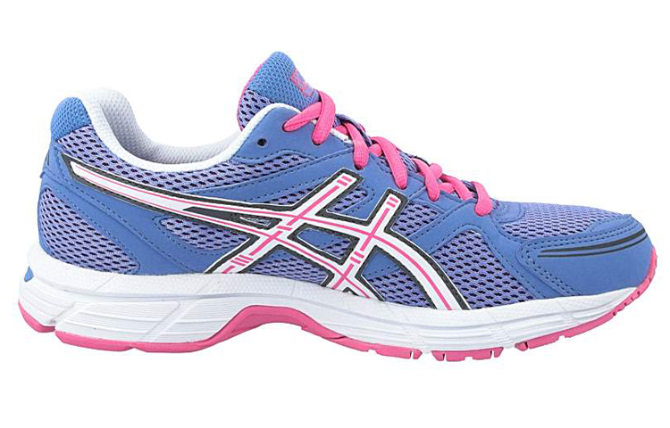 Order (W) ASICS Gel-Pursuit 'Biru Merah Jambu Warna Blok' T3H5N-4401