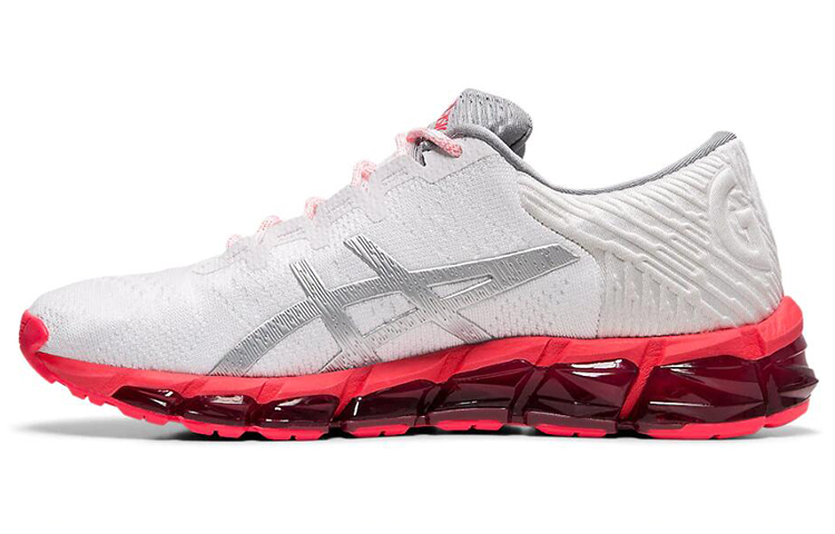 (Women) ASICS Gel Quantum 360 5 Jacquard 'White Red'  1022A132-100