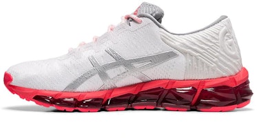 (Women) ASICS Gel Quantum 360 5 Jacquard 'White Red' 1022A132-100 (Women) ASICS Gel Quantum 360 5 Jacquard 'White Red' 1022A132-100