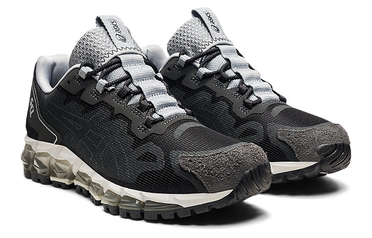 Lookbook (W) ASICS Gel Quantum 360 6 'Hitam Piedmont Abu-abu' 1202A166-001